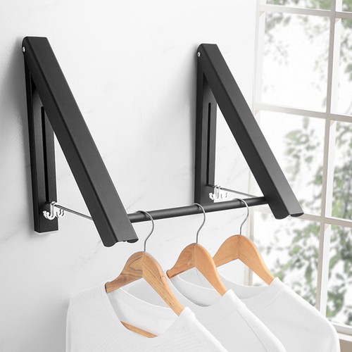Foldable wall mount - mount, clothes