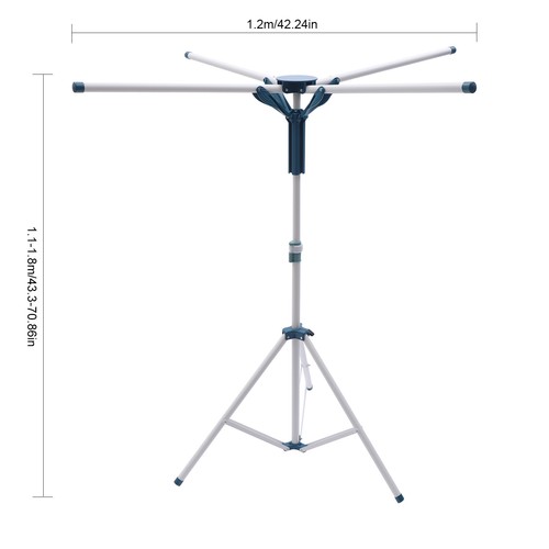 Tripod clothes drying - tripod, rack