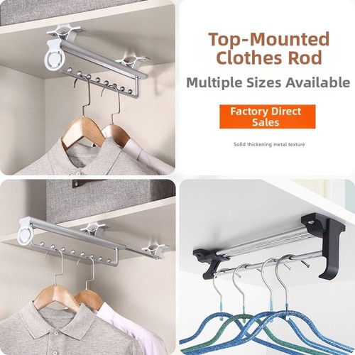 Sturdy iron telescopic clothes - sturdy,