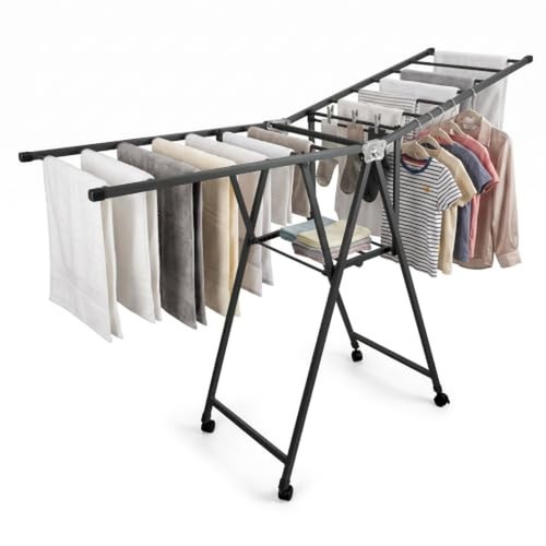 Foldable standing clothes - standing,