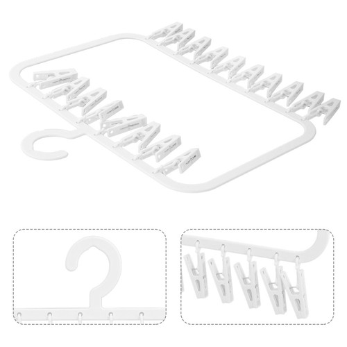 Hanger with clips for drying - hanger,