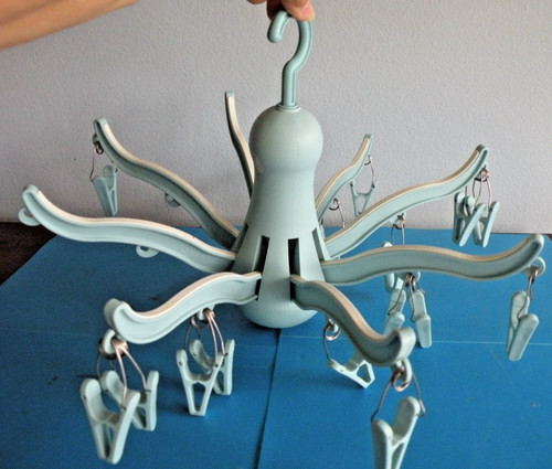 Clothes hanger drying rack - clothes,