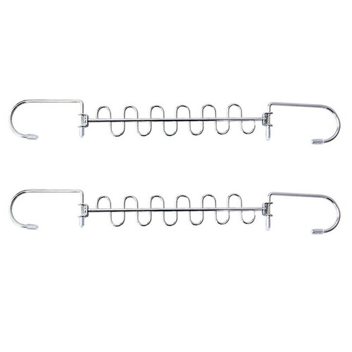 2pcs multi hole clothes - multi-hole, racks