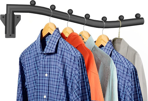 Folding clothes hanger rack - clothes,