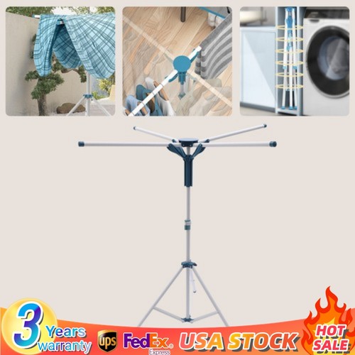 Tripod clothes drying rack - clothes,