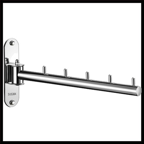 Clothes hanger rack swing arm - rack,