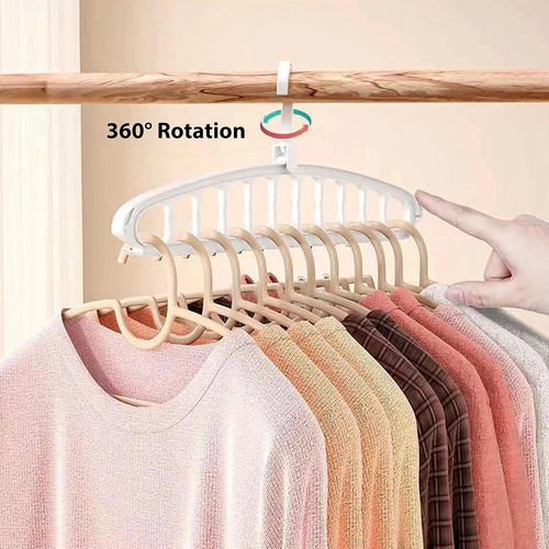 Hole clothes hanger - 11, in