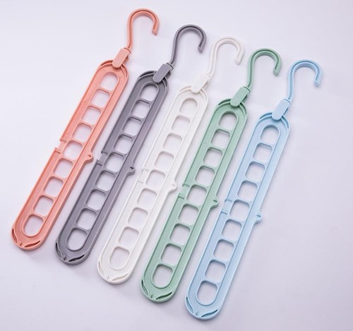 Hole clothes hanger - 9-hole,